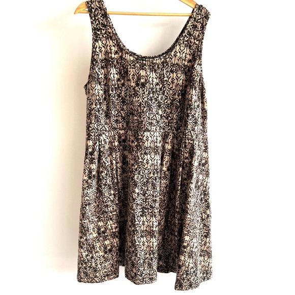 Lane Bryant Dresses & Skirts - Lane Bryant Dress Sleeveless Tank Fit Flare Midi Stretch Soft Cozy Size 22/XXL